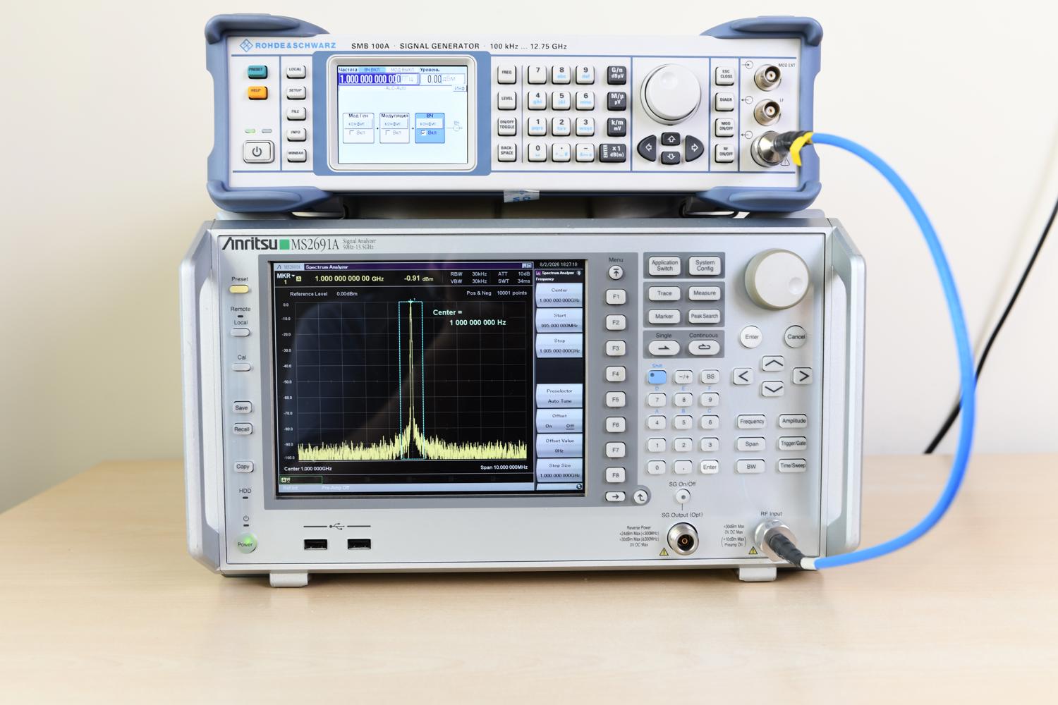 Анализатор спектра и сигналов Anritsu MS2691A до 13 ГГц
